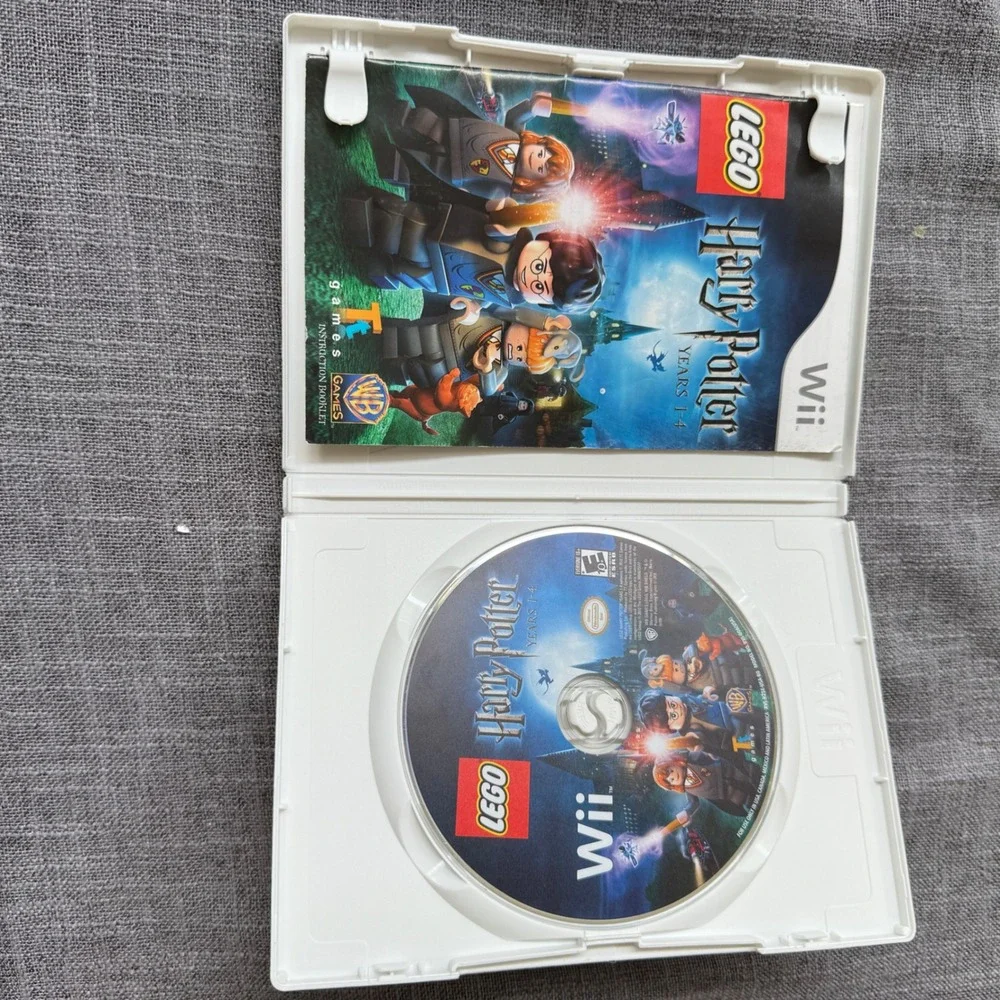 Nintendo Wii Lego Harry Potter Years‎ 1-4 Video Game Complete with Manual